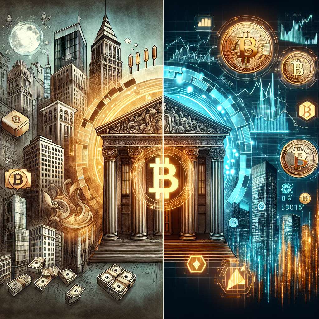 How does the rise of bitcoin impact the traditional financial industry?