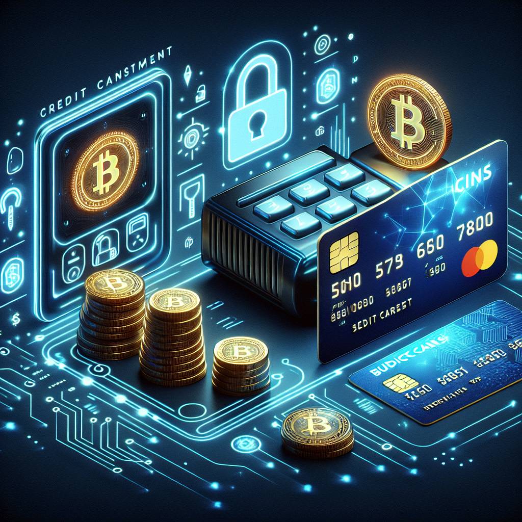 How can I safely buy coins using my credit card?