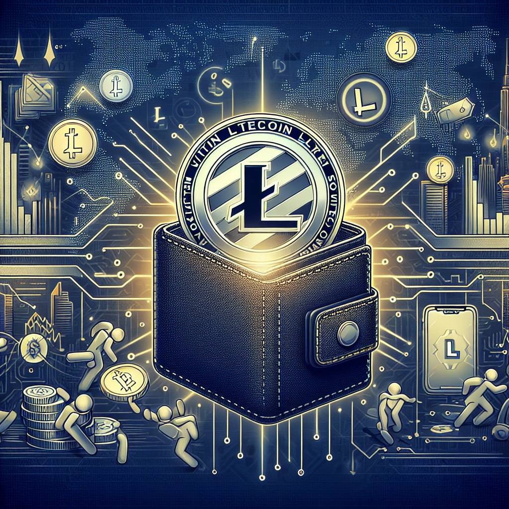 What are some popular wallets for storing Litecoin and how do they ensure the safety of the coins?