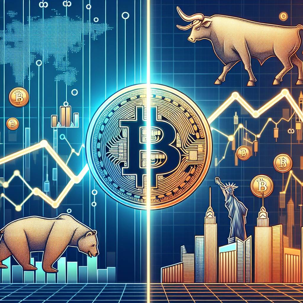 What is the correlation between the stock market heat map and cryptocurrency prices?