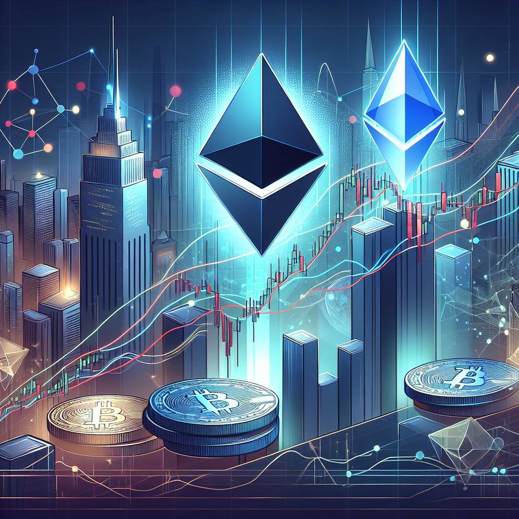 How does the market graph of Ethereum compare to other cryptocurrencies?