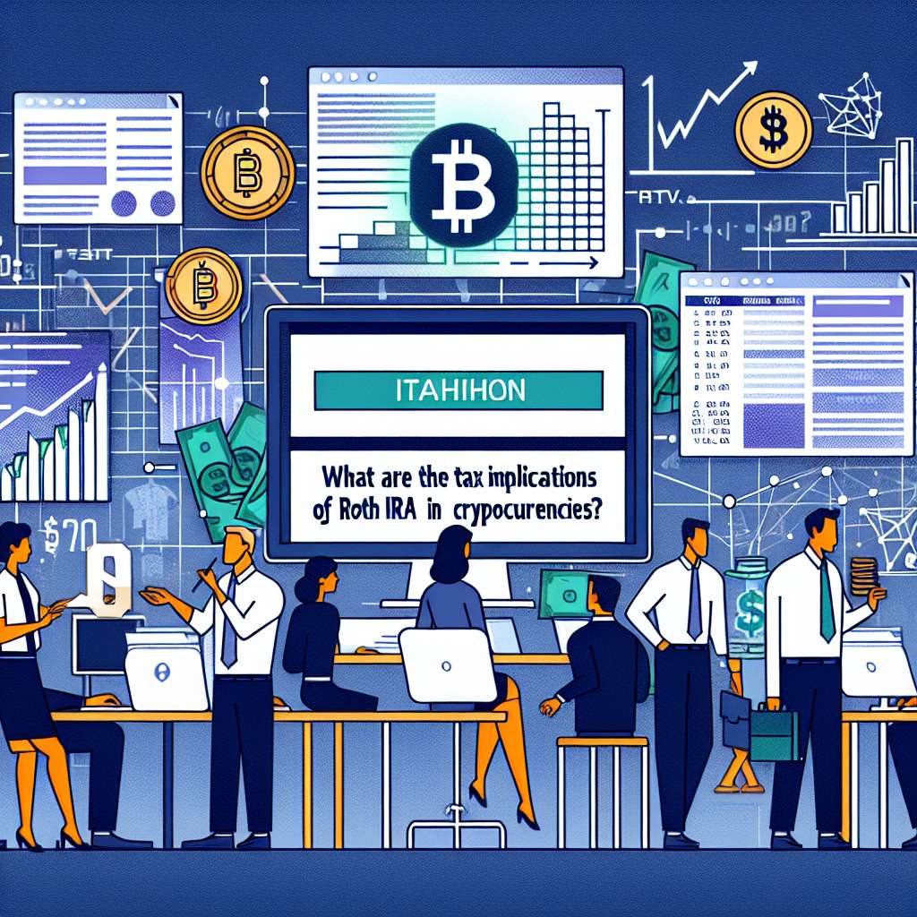 What are the tax implications of investing in cryptocurrencies through eTrade's Simple IRA?