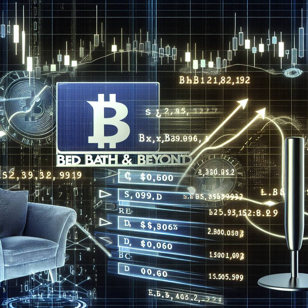 What are the price trends of Bed Bath and Beyond in the cryptocurrency market?