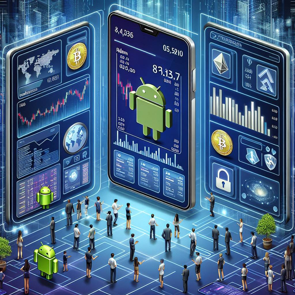 What are the top-rated Android apps for buying and selling cryptocurrencies?
