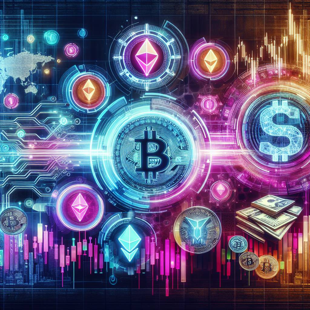 Can you provide examples of cryptocurrencies that have shown interesting patterns when analyzed using the moving weighted average?