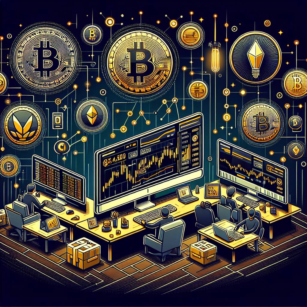 Which cryptocurrencies are trending in today's search queries?