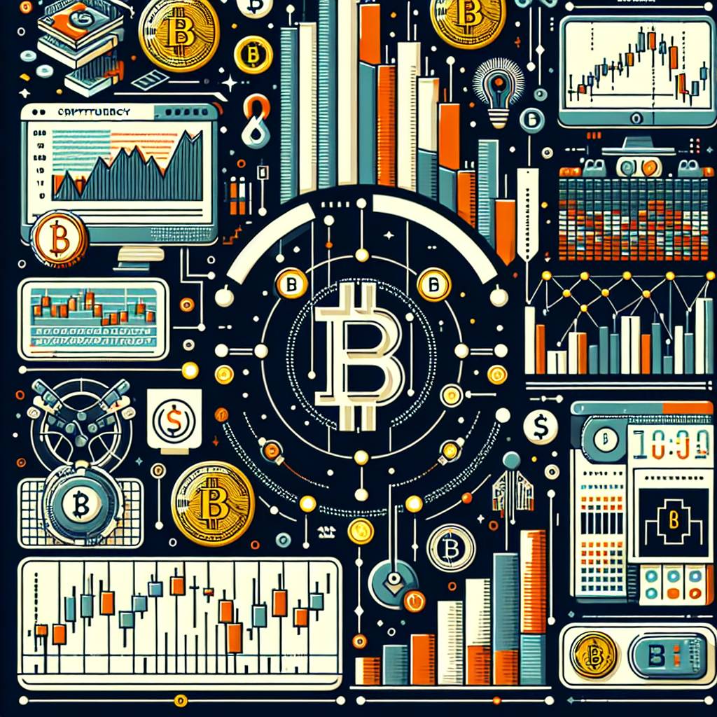 How can I interpret the different colors and shapes of candlesticks in cryptocurrency charts?