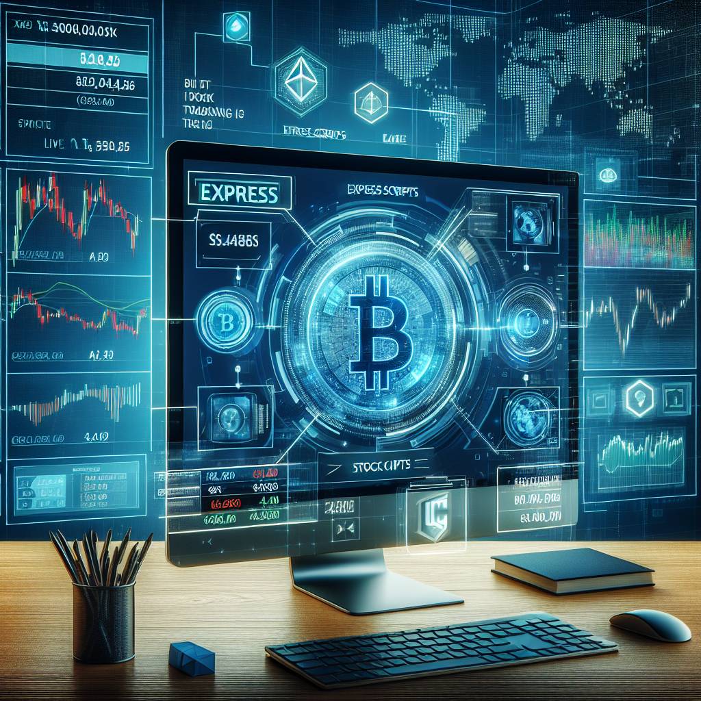 Are there any cryptocurrency trading platforms where I can monitor the stock price of AECOM?