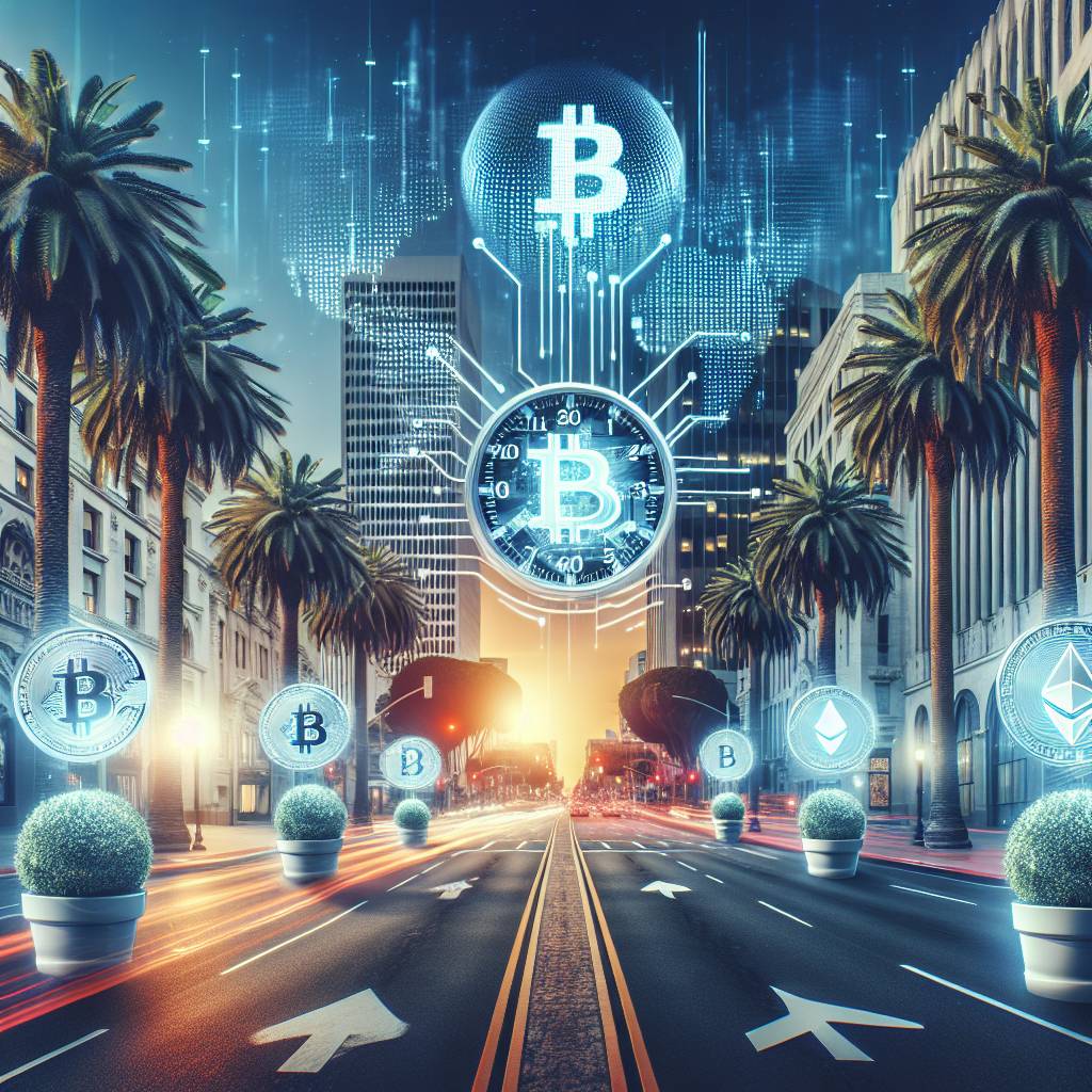 What is the impact of California's announcement on the blockchain industry?