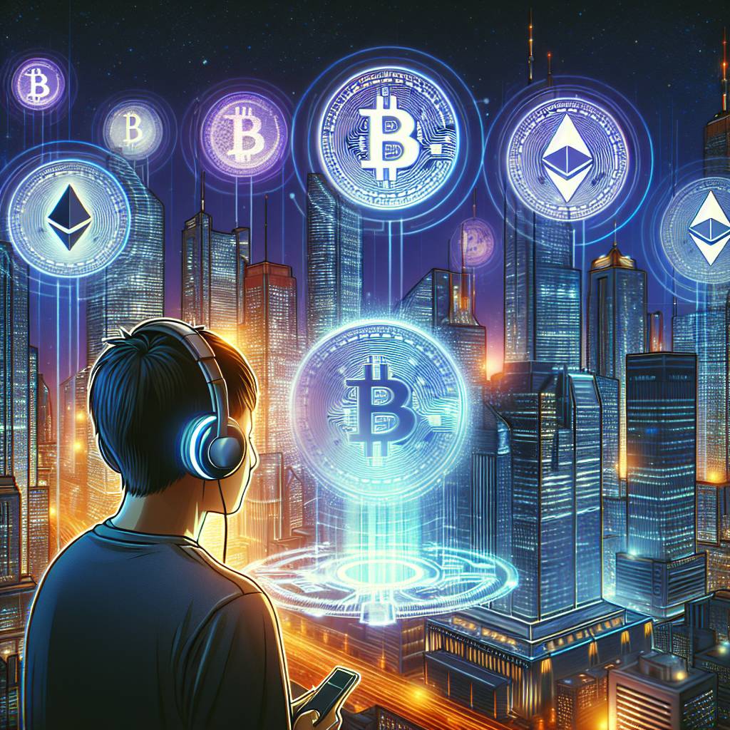 How can I learn about cryptocurrencies through podcasts?