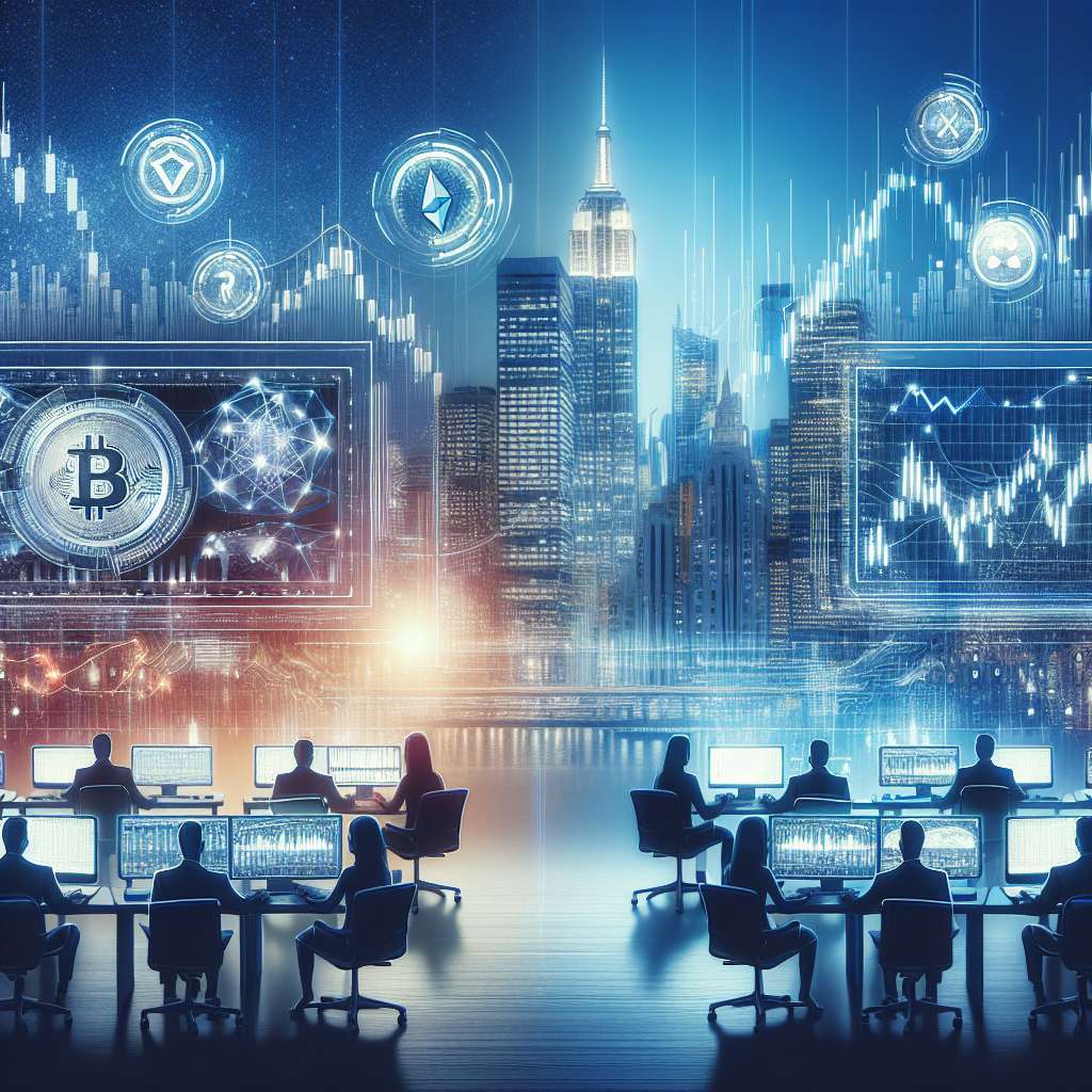 How does the nadex trading system work for digital currencies?