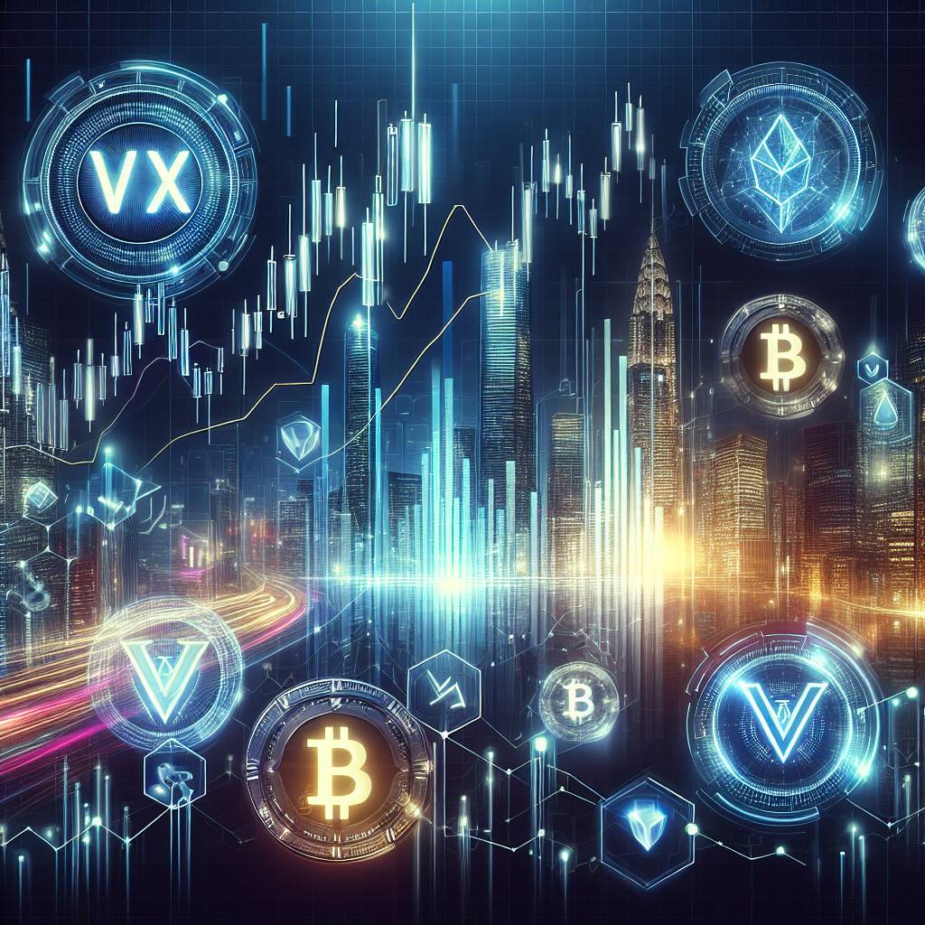 How does the VIX share price affect investor sentiment in the cryptocurrency industry?