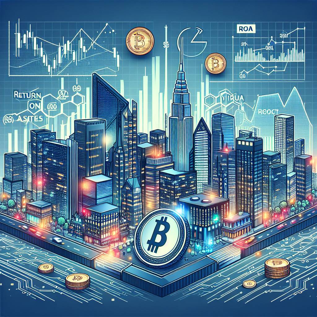 How does the ROA of cryptocurrencies compare to traditional assets?