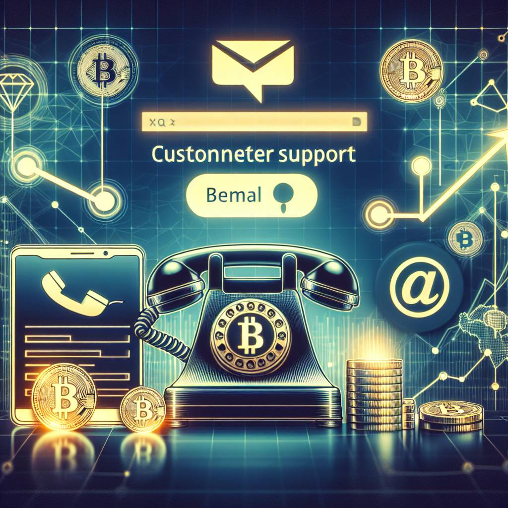 Is there a way to contact customer support if the phone number for a cryptocurrency exchange is not working?