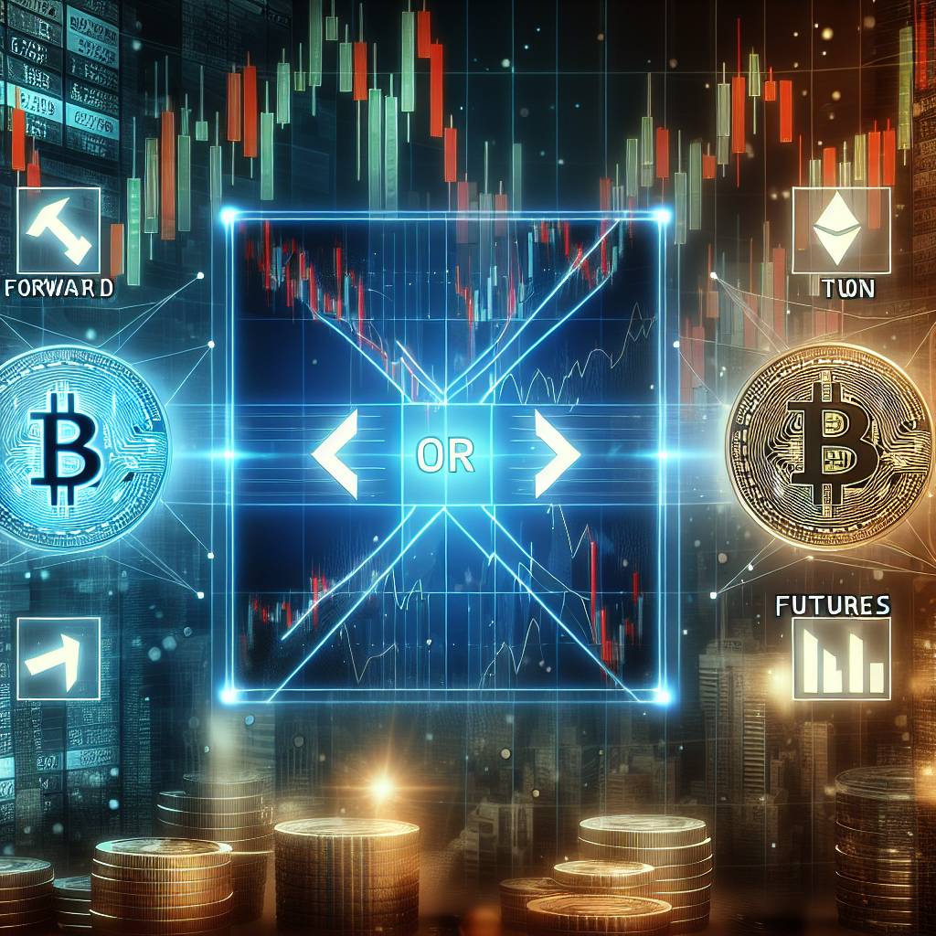 Which type of contract, forward or future, is more commonly used by cryptocurrency traders?