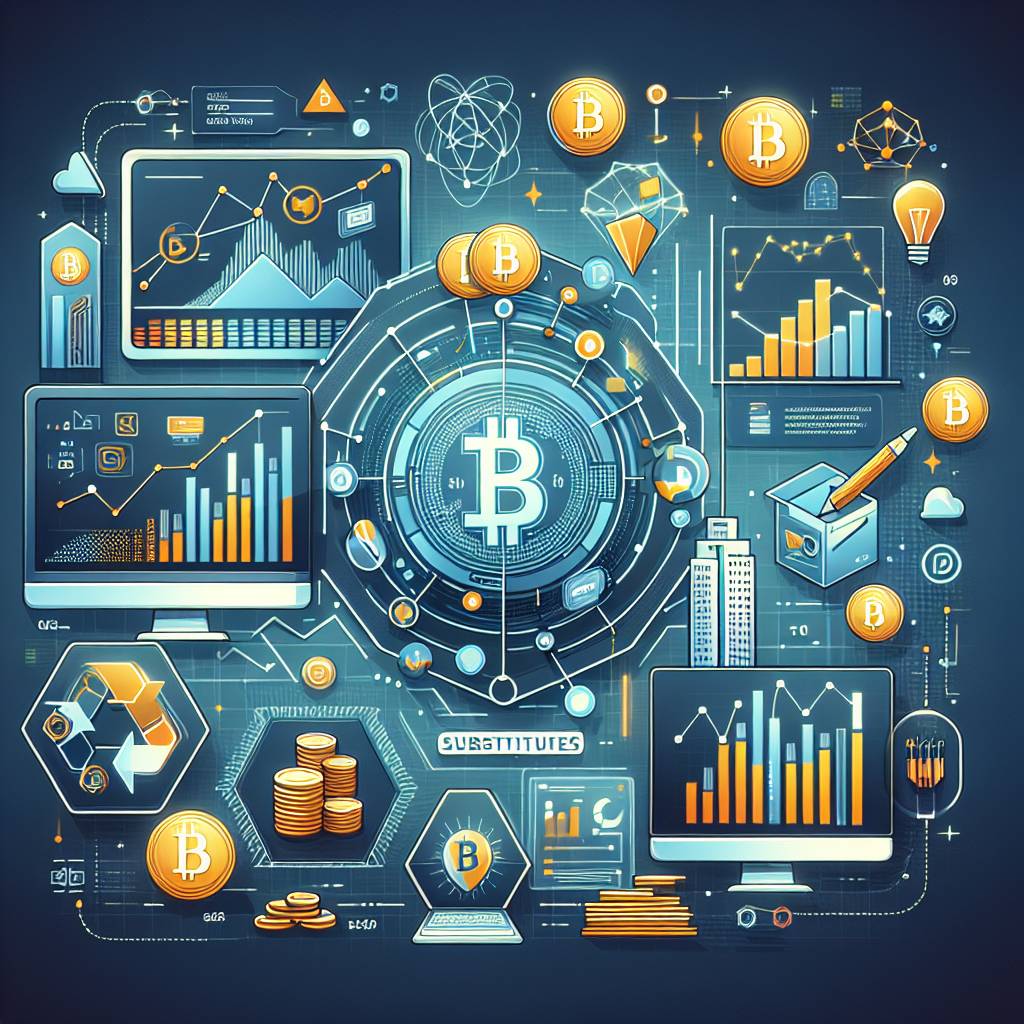 What are some potential substitutes for blockchain in the field of digital currencies?
