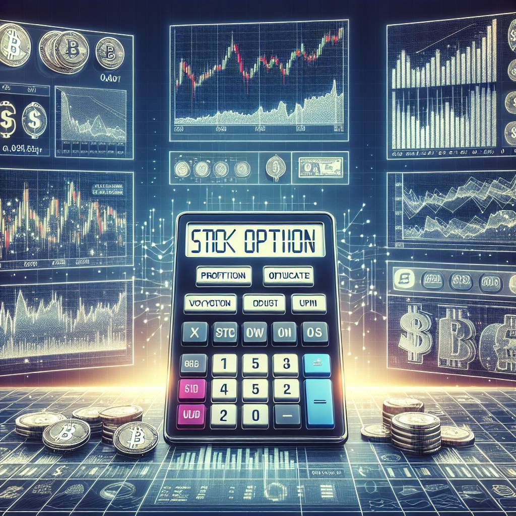 Is there a stock option profit calculator that takes into account the volatility of the cryptocurrency market?