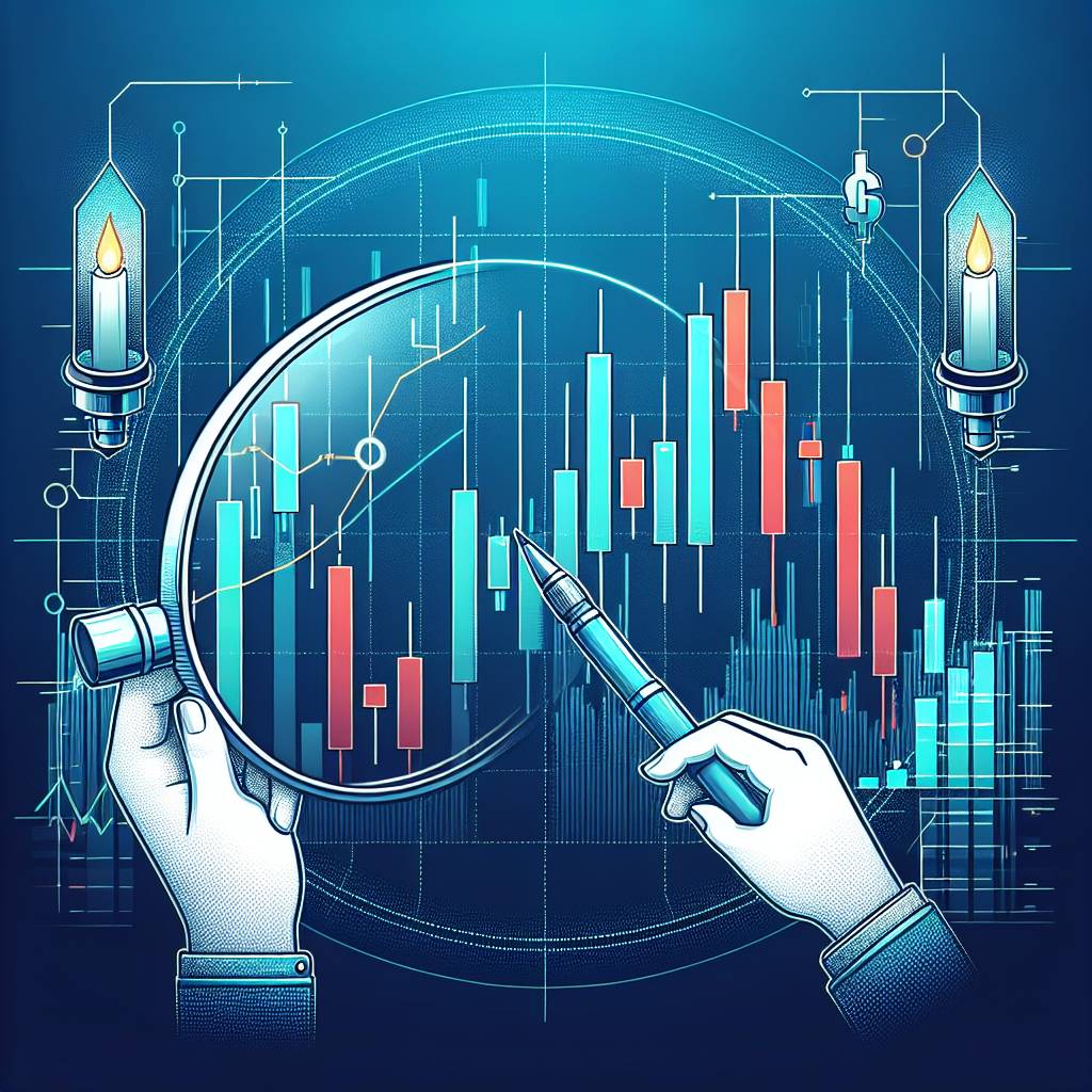 How can candle wicks be used to identify potential buying or selling opportunities in the cryptocurrency market?