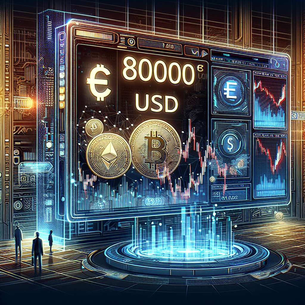 What is the current exchange rate from 800000 won to dollars in the cryptocurrency market?