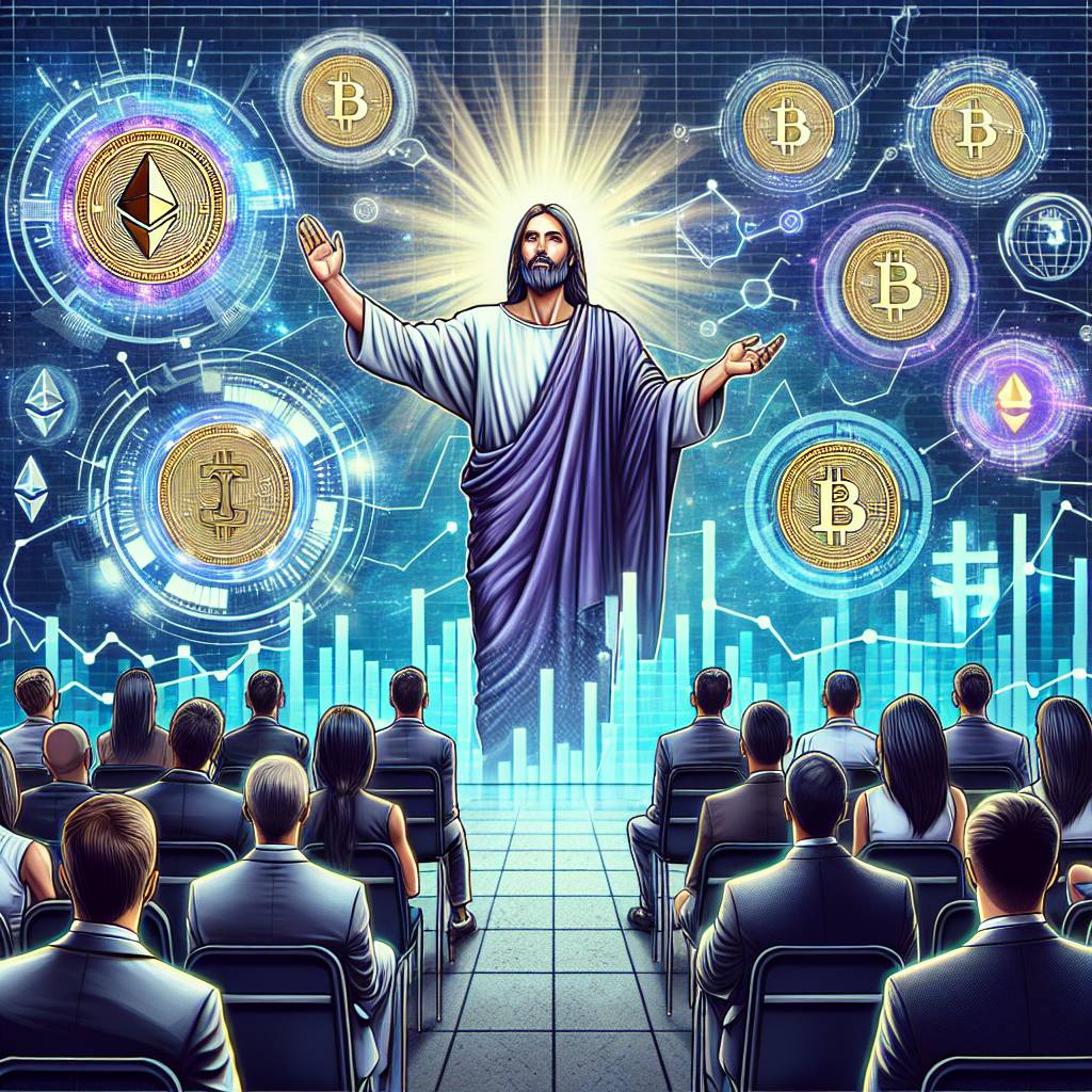 What are some of the key teachings or beliefs of Ethereum Jesus in relation to digital currencies?