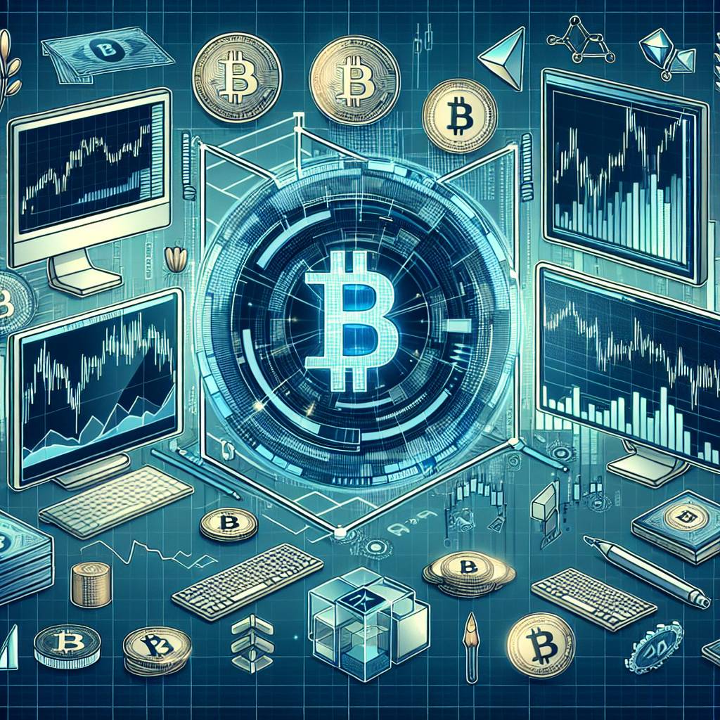 What are the most popular chart patterns in trading view for the crypto market?