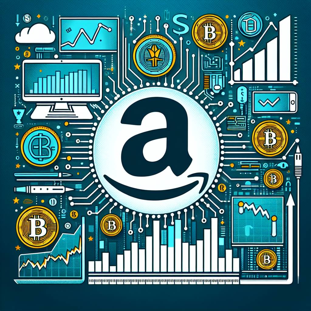 What impact does the popularity of digital currencies have on the stock market, specifically Amazon's stock?