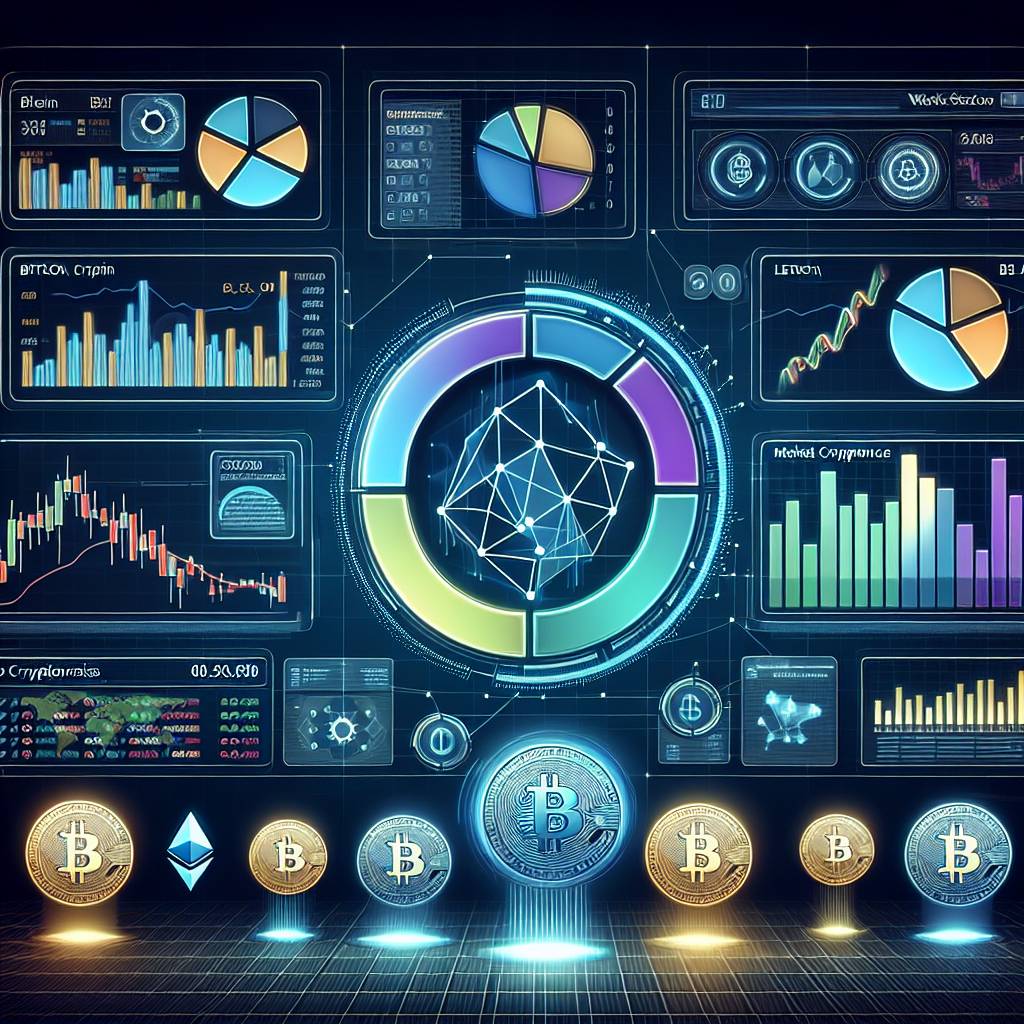 What are the market sector performance charts for cryptocurrencies?