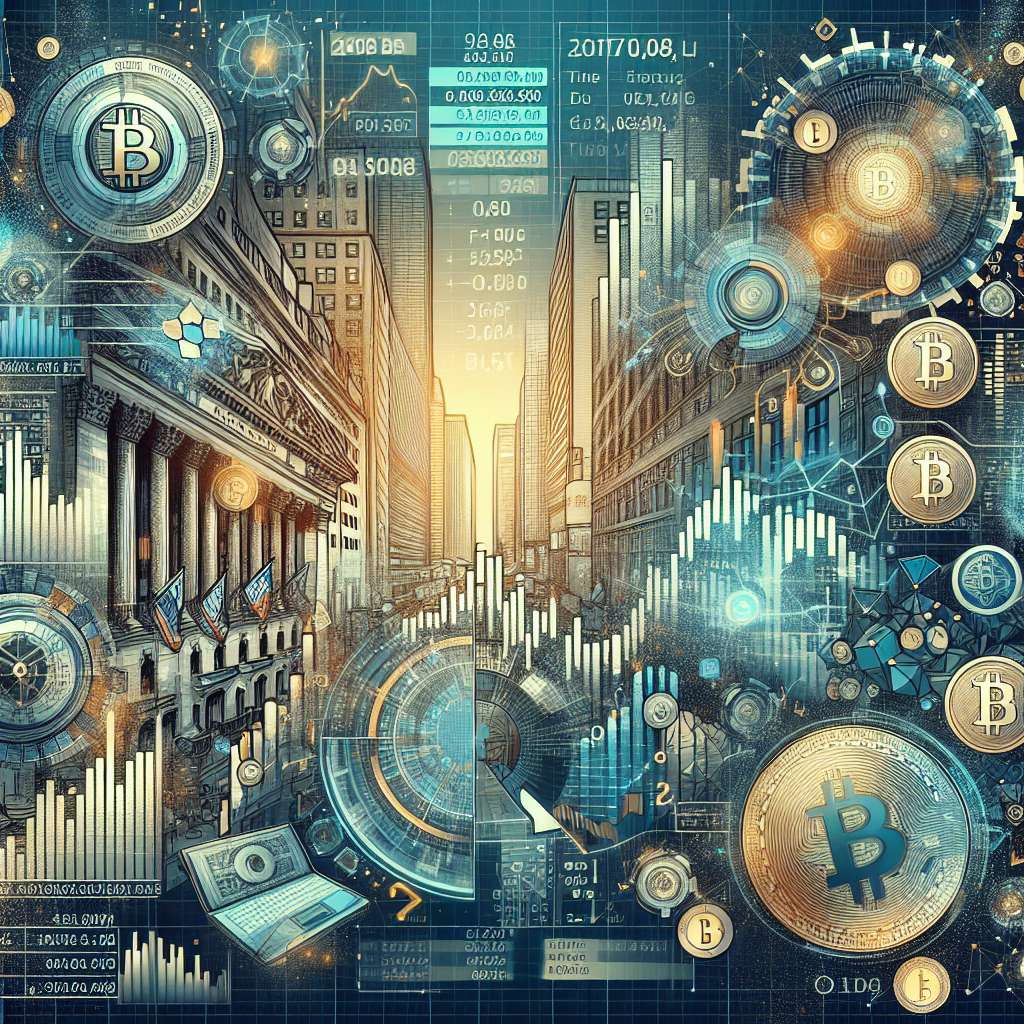 What impact did the 2008 stock market chart have on the cryptocurrency market?