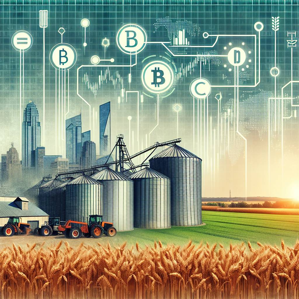 What are the latest trends in the Chicago grain market for digital currency traders?