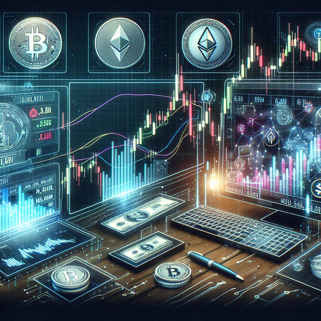 Are there any correlations between the major currency index and the price movements of cryptocurrencies?