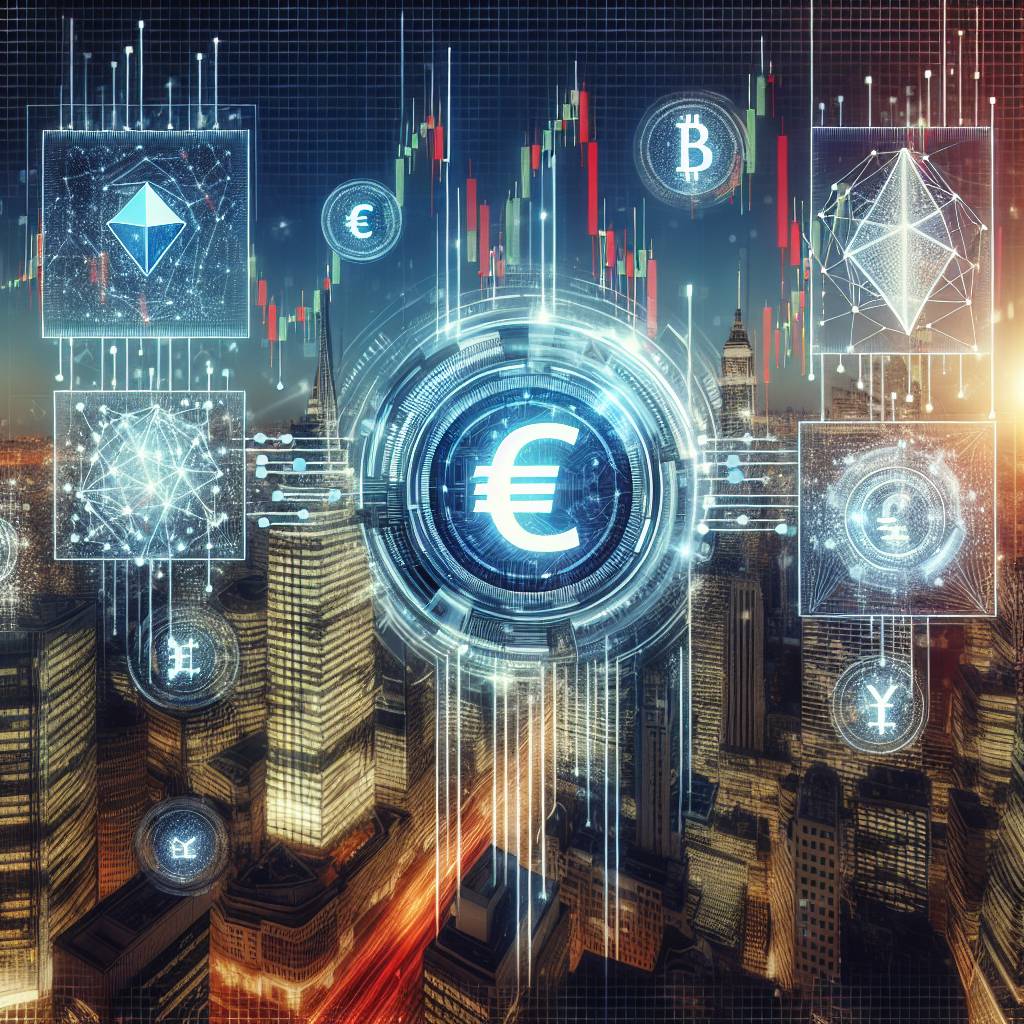 Can the value of euro be used as a predictor for future cryptocurrency trends?