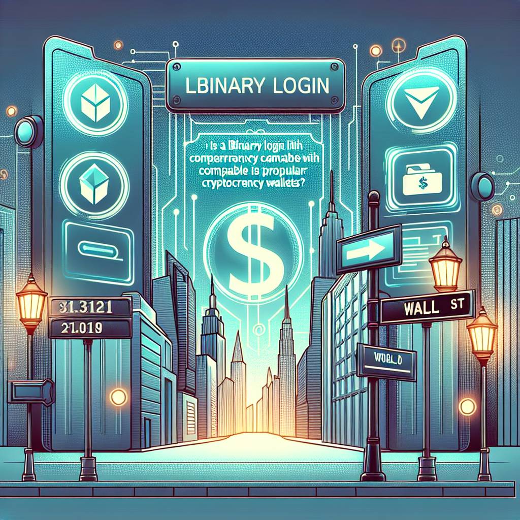 Is lbinary login compatible with popular cryptocurrency wallets?