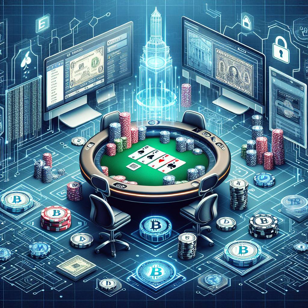 How can cryptocurrencies enhance the security and fairness of online poker games compared to computer opponents?