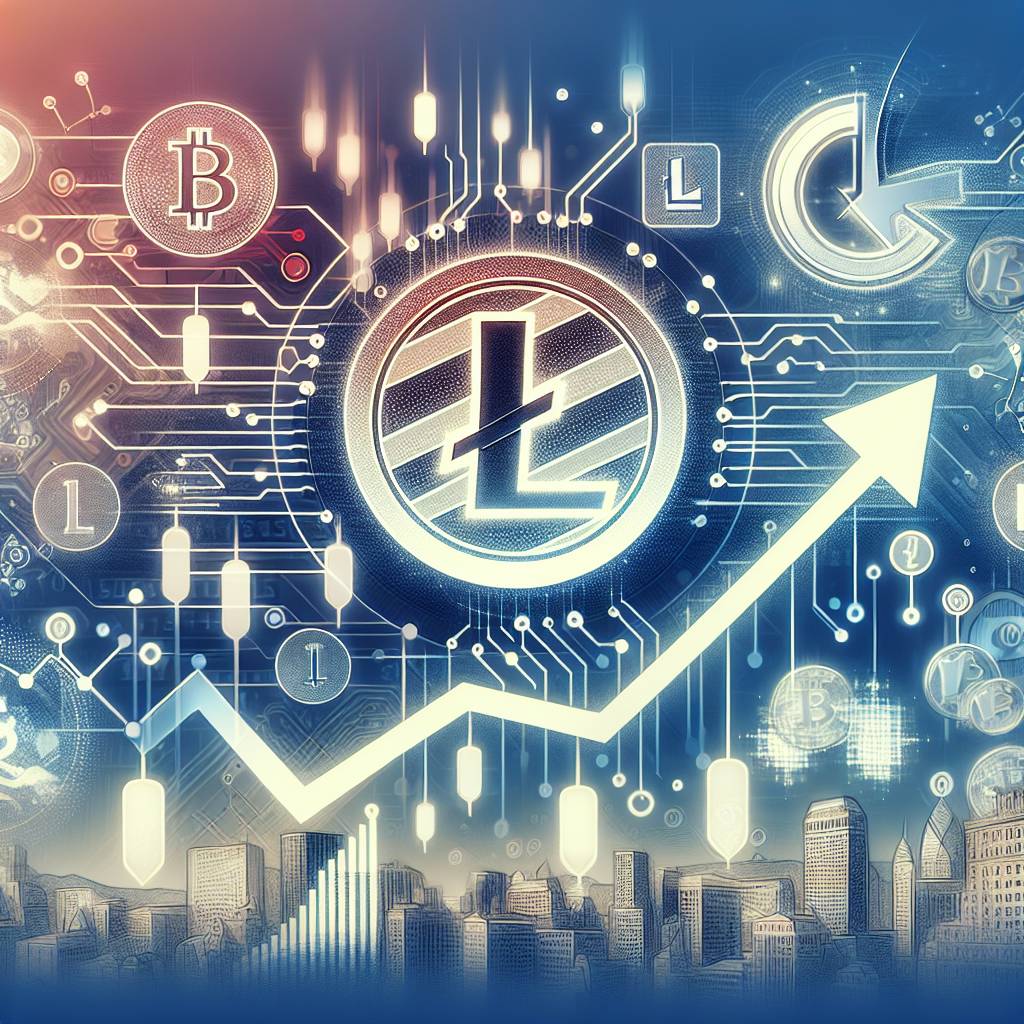 Why is the total outstanding shares of Litecoin increasing rapidly?