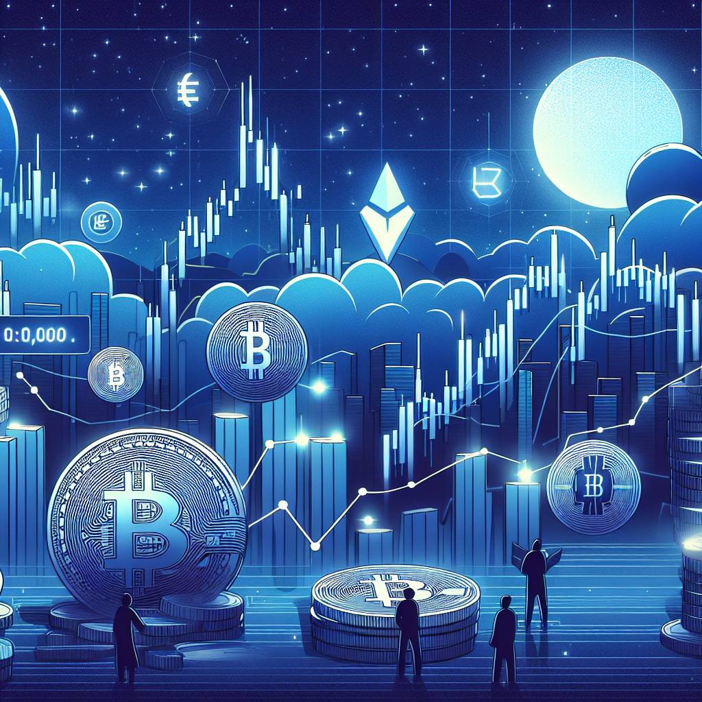 What are the top cryptocurrencies that correlate with the performance of the Vanguard ETF Nasdaq 100?