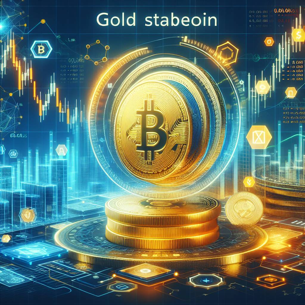 How do gold backed stablecoins differ from other types of cryptocurrencies?