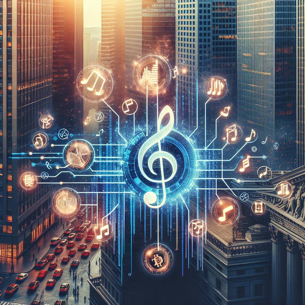 What are the benefits of investing in music blockchain projects?