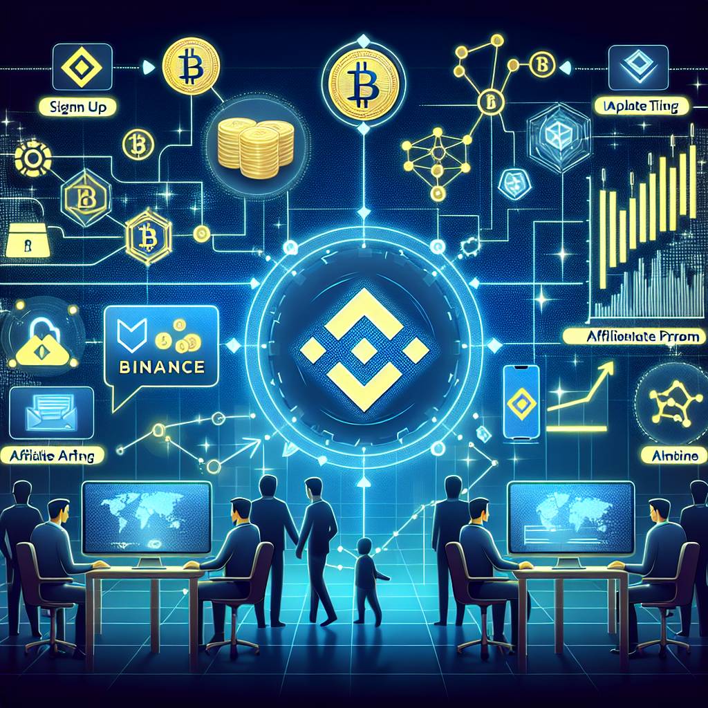 What are the steps to generate an affiliate link for Binance?