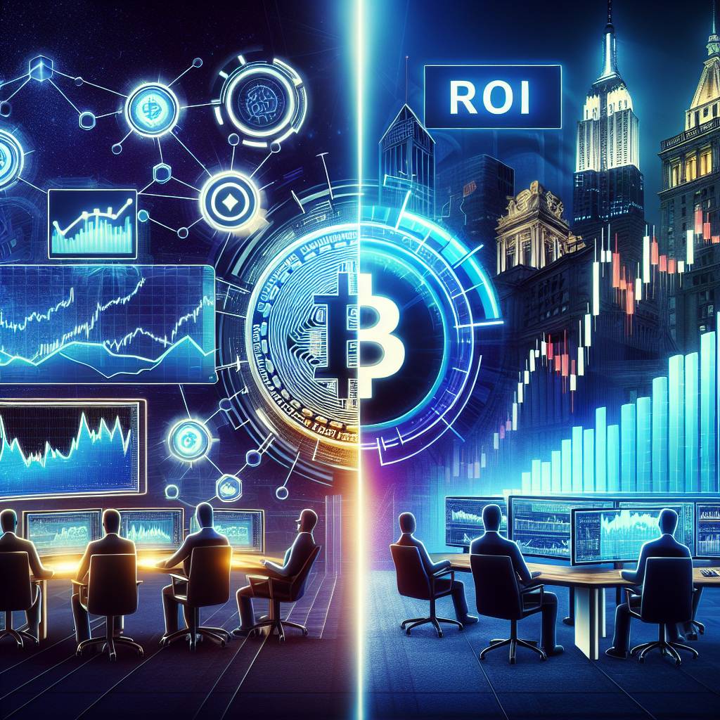 What is the difference between return on equity (ROE) and return on investment (ROI) in the context of cryptocurrency?