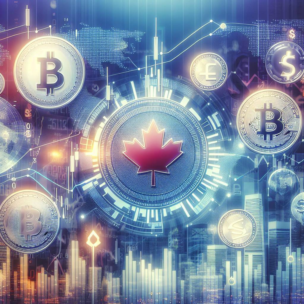 Which cryptocurrencies are commonly used for converting US dollar to Canadian currency?