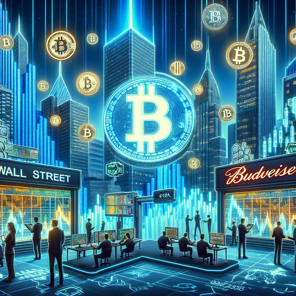 Which cryptocurrencies can I use to invest in Budweiser stock?