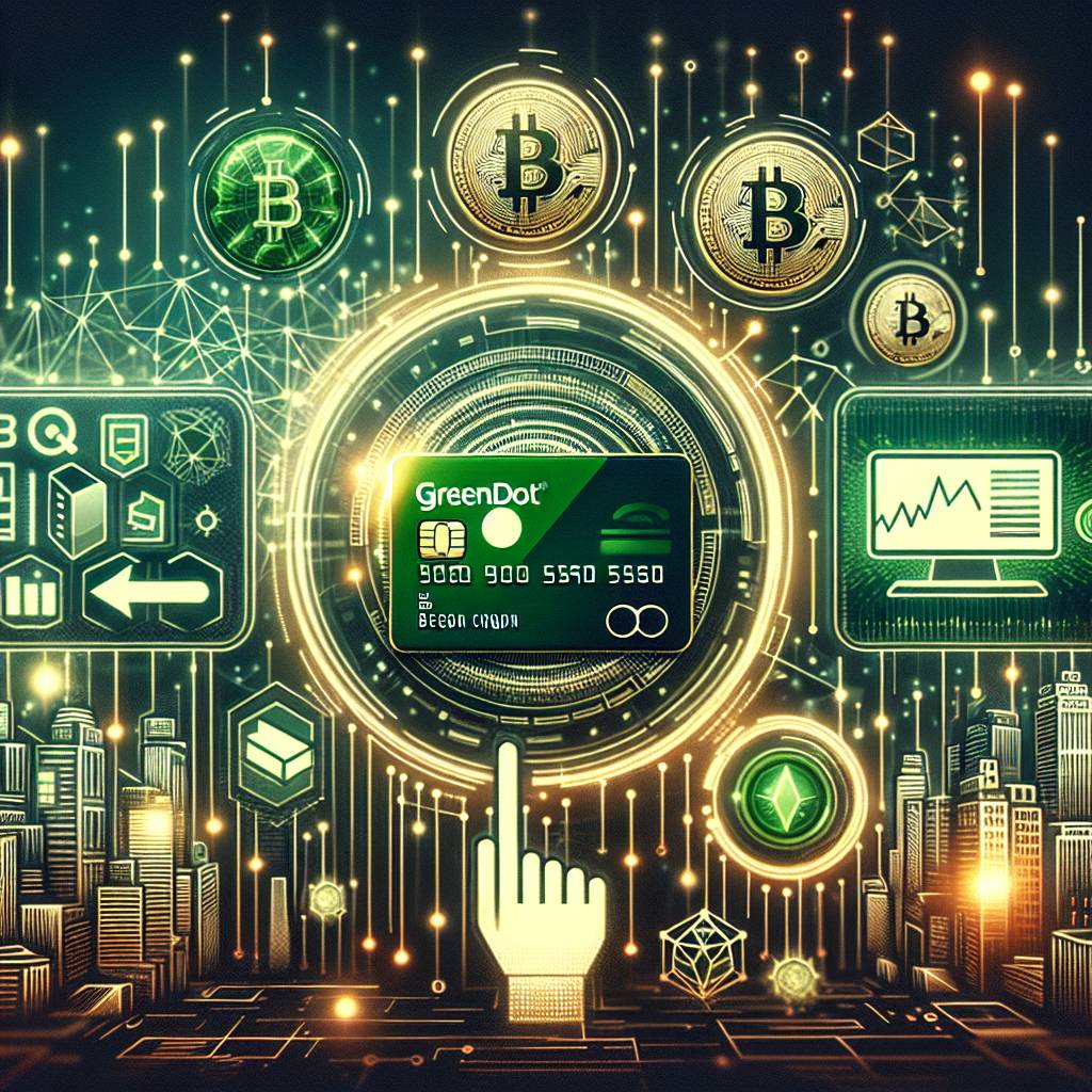 What are the advantages of using a Greendot card for online cryptocurrency transactions?