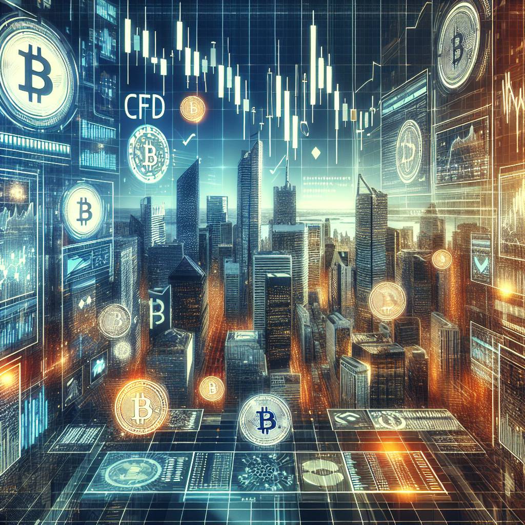 How can I profit from CFD trading with cryptocurrencies?