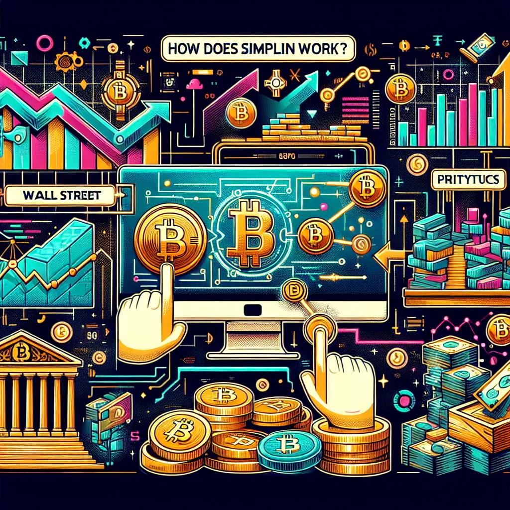 How does a simple IRA work in the context of cryptocurrency investment?