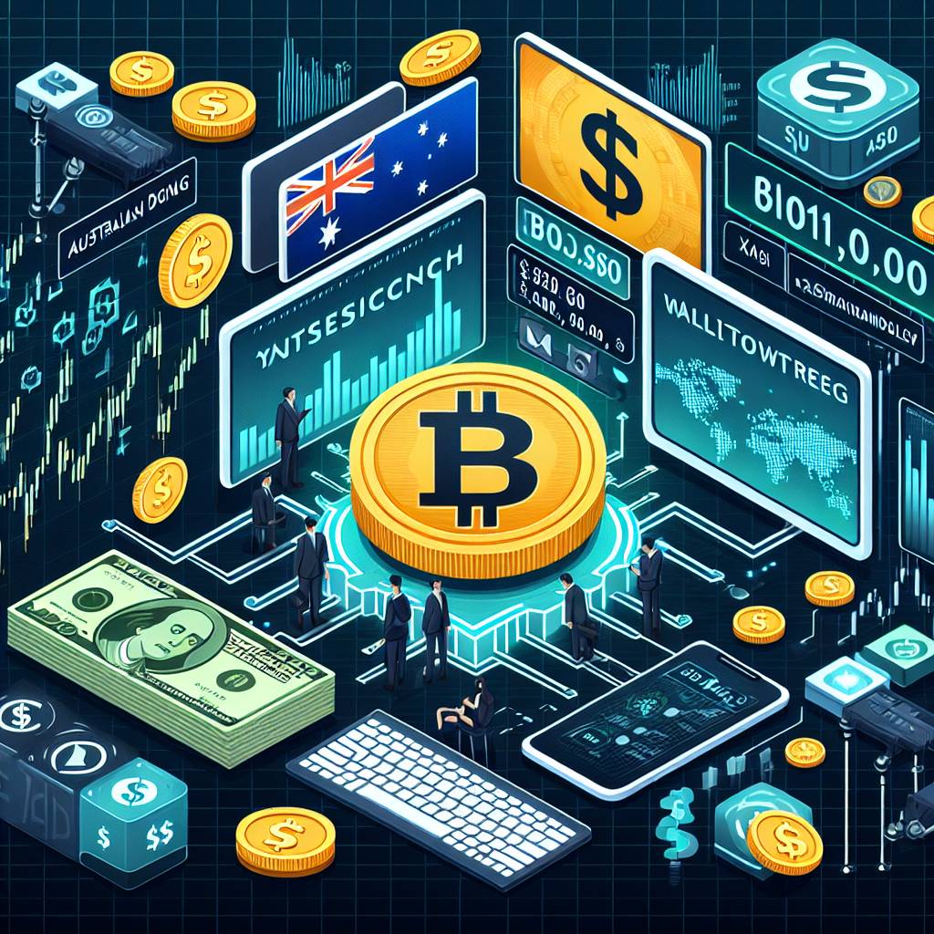 Which cryptocurrency exchanges accept Australian dollars as a fiat currency?