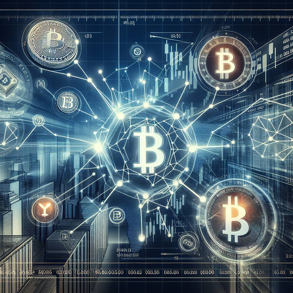 What are the correlations between the 30 yr treasury bond chart and the price movements of popular cryptocurrencies?