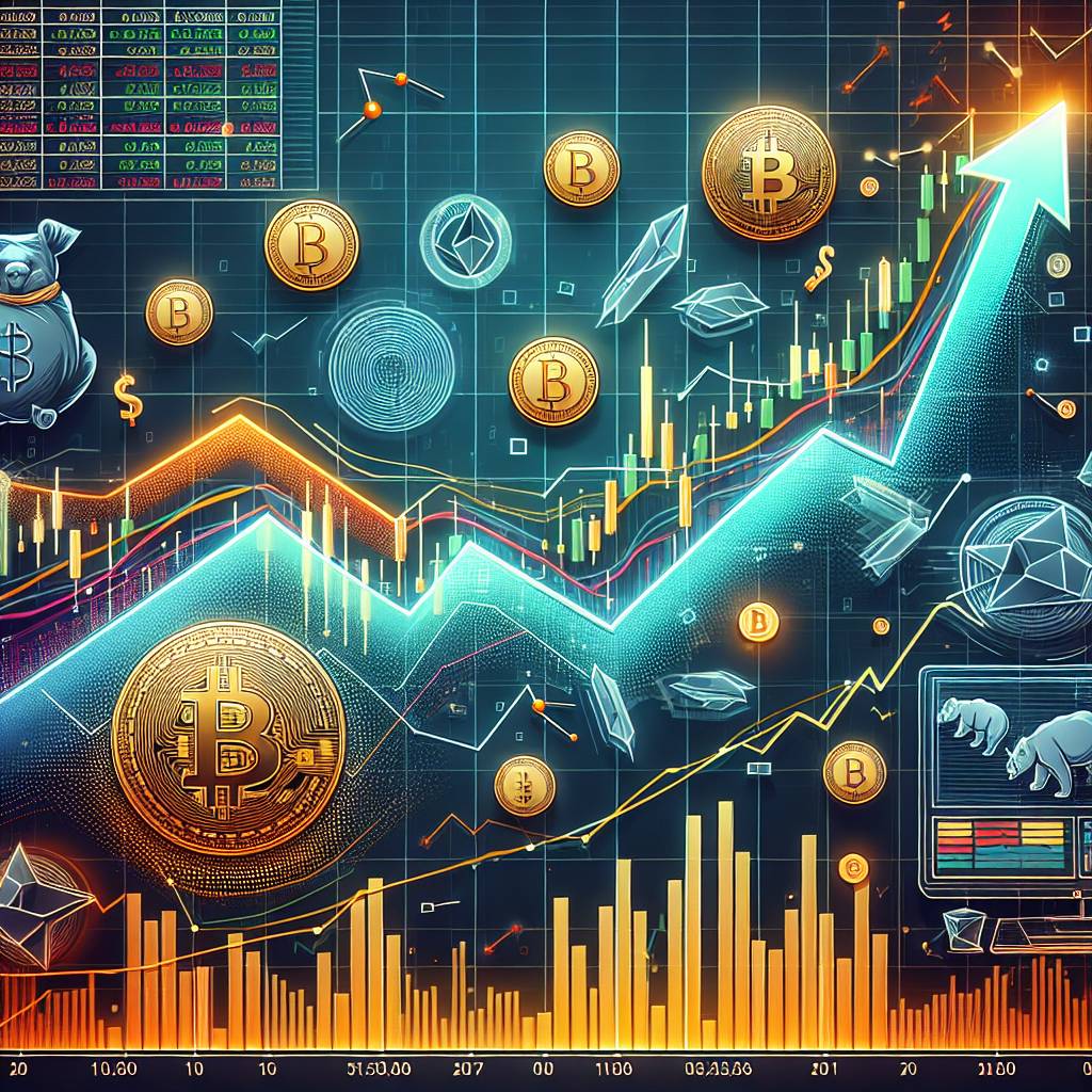 How does the volatility of financial market terms impact the value of cryptocurrencies?