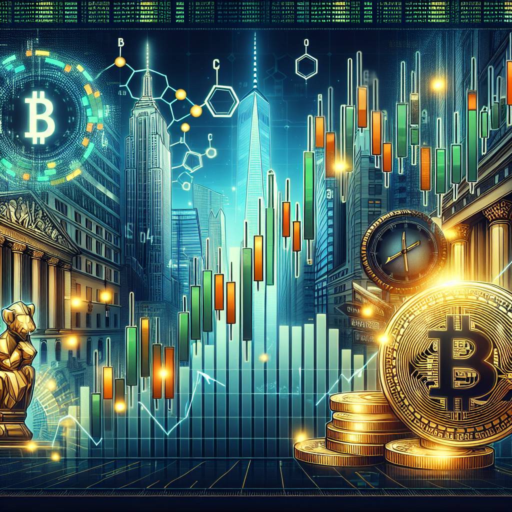 How can I interpret candlestick charts to predict the future price movements of bitcoin?