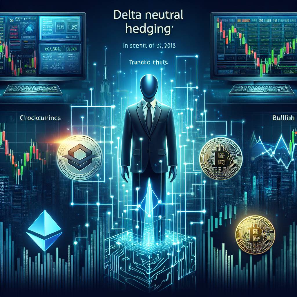 How does delta hedging help cryptocurrency traders manage risk?
