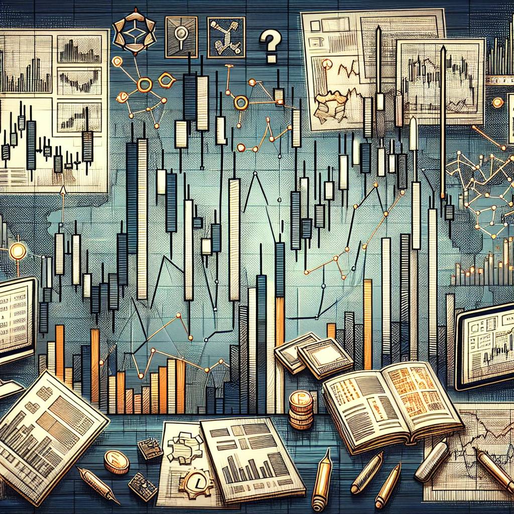 What is the significance of red hammer candlesticks in the analysis of cryptocurrency price patterns?